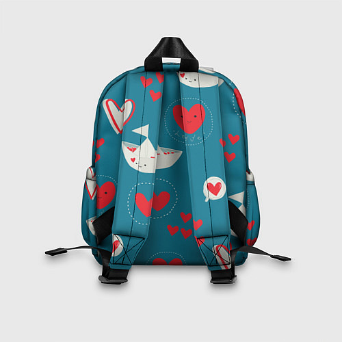 Детский рюкзак Корабль любви / 3D-принт – фото 2