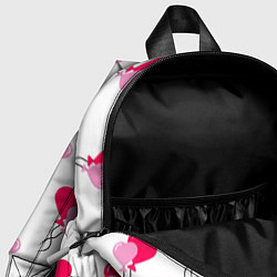 Детский рюкзак Шарики-сердечки на День Влюбленных, цвет: 3D-принт — фото 2