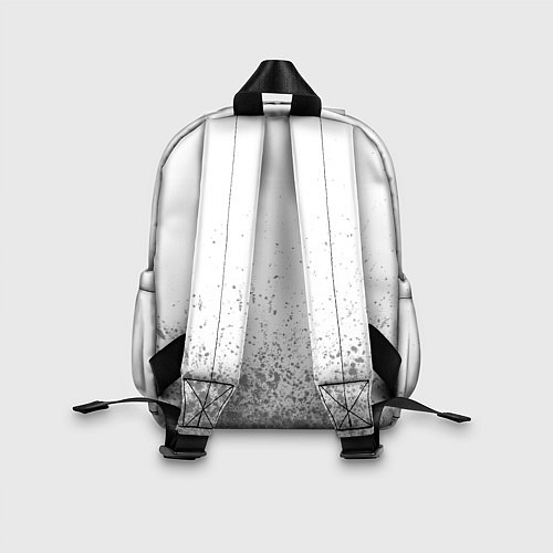 Детский рюкзак Любовь - в красной рамке на светлом / 3D-принт – фото 2