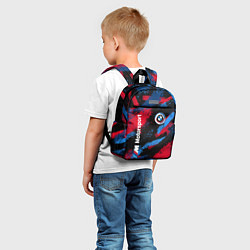 Детский рюкзак BMW - буйство красок, цвет: 3D-принт — фото 2