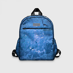 Детский рюкзак Тёмно-синяя абстрактная стена льда