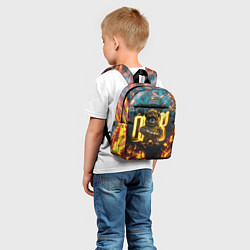 Детский рюкзак Steampunk bear, цвет: 3D-принт — фото 2