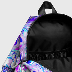 Детский рюкзак Акварельные линии, цвет: 3D-принт — фото 2