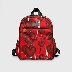 Детский рюкзак Святой Валентин для тебя, цвет: 3D-принт