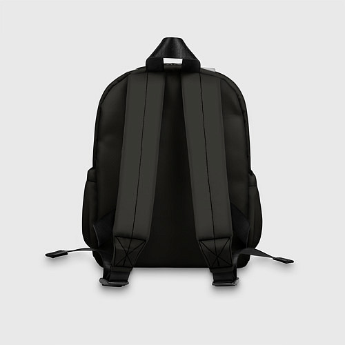 Детский рюкзак Военная техника на черном фоне / 3D-принт – фото 2