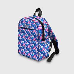 Детский рюкзак Узор из сердечек, цвет: 3D-принт — фото 2