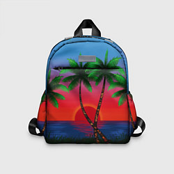 Детский рюкзак Пальмы и море
