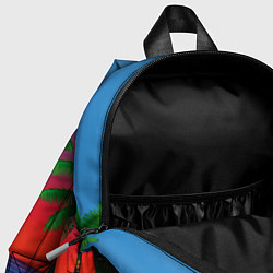 Детский рюкзак Пальмы и море, цвет: 3D-принт — фото 2