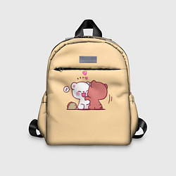 Детский рюкзак Плюшевые медвежьи объятия, цвет: 3D-принт