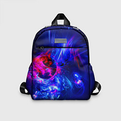 Детский рюкзак Столкновение воды и огня, цвет: 3D-принт
