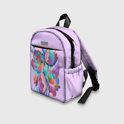 Детский рюкзак Цветы и звезды, цвет: 3D-принт — фото 2