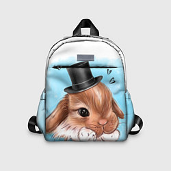 Детский рюкзак Милый кролик в шляпке