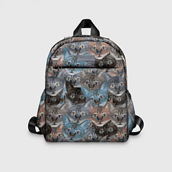 Детский рюкзак Паттерн с котиками
