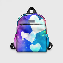 Детский рюкзак Dreamy Hearts Multicolor, цвет: 3D-принт