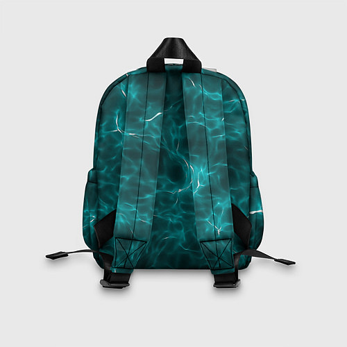 Детский рюкзак Странник на фоне воздушных частиц / 3D-принт – фото 2