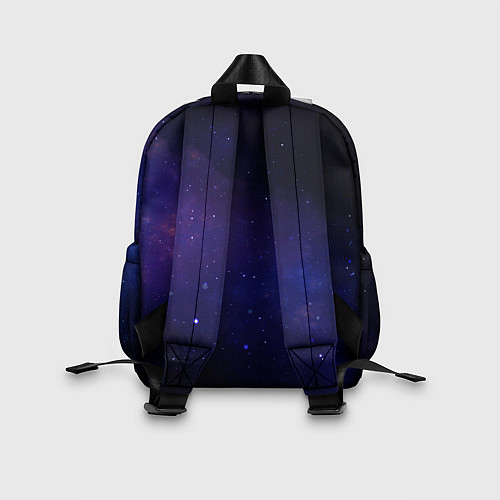 Детский рюкзак Космические звёздные цветы / 3D-принт – фото 2
