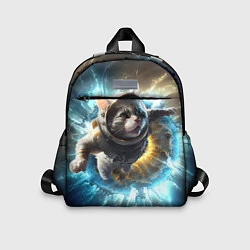 Детский рюкзак Кот космонавт и взрыв звезды, цвет: 3D-принт