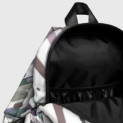 Детский рюкзак Векторный дождь, цвет: 3D-принт — фото 2