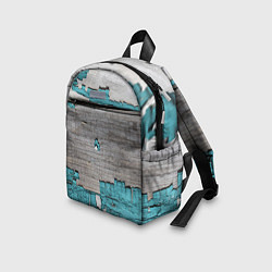 Детский рюкзак Текстура облупившейся краски - авангард, цвет: 3D-принт — фото 2
