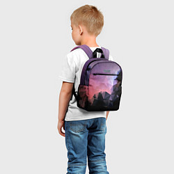 Детский рюкзак Mirror edge abstract, цвет: 3D-принт — фото 2