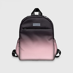 Детский рюкзак Градиент: от черного к розовому