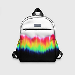 Детский рюкзак Северное сияние - тай-дай, цвет: 3D-принт