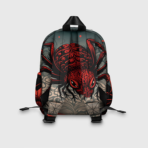 Детский рюкзак Красный паук / 3D-принт – фото 2