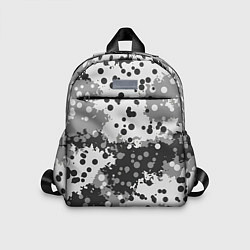 Детский рюкзак Камуфляж в точку, цвет: 3D-принт