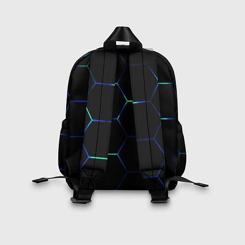 Детский рюкзак Тёмный киберпанк / 3D-принт – фото 2