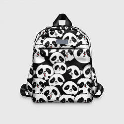 Детский рюкзак Весёлые панды, цвет: 3D-принт