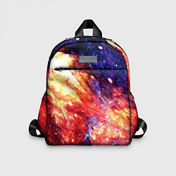 Детский рюкзак Космическое сияние ночь, цвет: 3D-принт