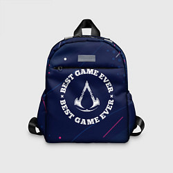 Детский рюкзак Символ Assassins Creed и надпись best game ever