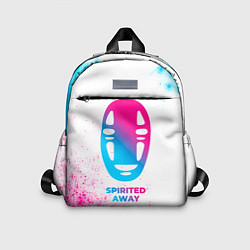 Детский рюкзак Spirited Away neon gradient style