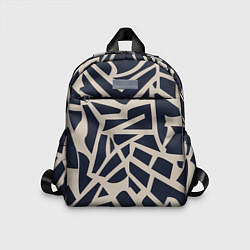 Детский рюкзак Паттерн из абстрактных фигур, цвет: 3D-принт