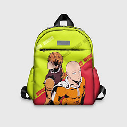 Детский рюкзак Сайтама и Генос, цвет: 3D-принт