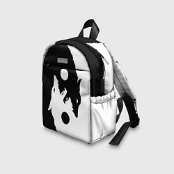Детский рюкзак Инь-Ян волки, цвет: 3D-принт — фото 2