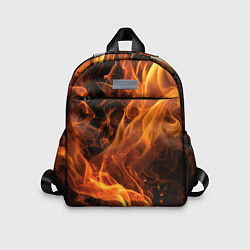 Детский рюкзак Пламя удачи, цвет: 3D-принт