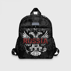 Детский рюкзак Герб России с надписью Russia