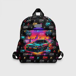 Детский рюкзак JDM neon style, цвет: 3D-принт