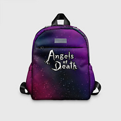 Детский рюкзак Angels of Death gradient space, цвет: 3D-принт