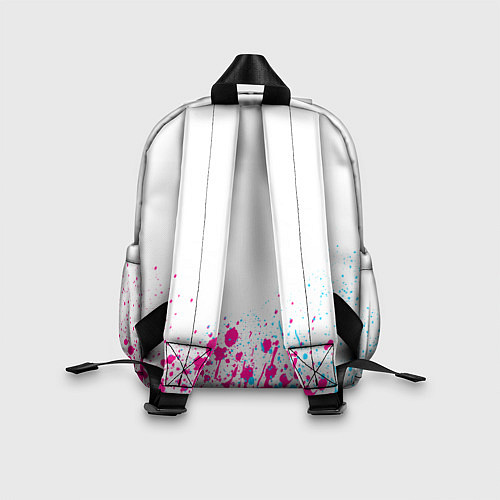Детский рюкзак Akira neon gradient style: символ сверху / 3D-принт – фото 2