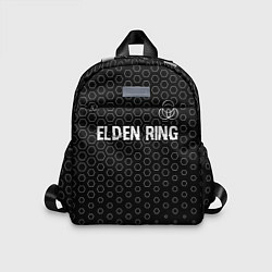 Детский рюкзак Elden Ring glitch на темном фоне: символ сверху