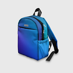 Детский рюкзак Тёмно-синий градиент, цвет: 3D-принт — фото 2