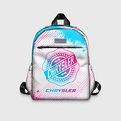 Детский рюкзак Chrysler neon gradient style, цвет: 3D-принт