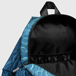 Детский рюкзак Волнистый узор, цвет: 3D-принт — фото 2