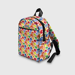 Детский рюкзак Смайлы-пузырьки, цвет: 3D-принт — фото 2