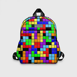 Детский рюкзак Тетрис цветные блоки