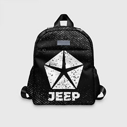 Детский рюкзак Jeep с потертостями на темном фоне