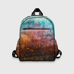 Детский рюкзак Разноцветные тени и краски, цвет: 3D-принт
