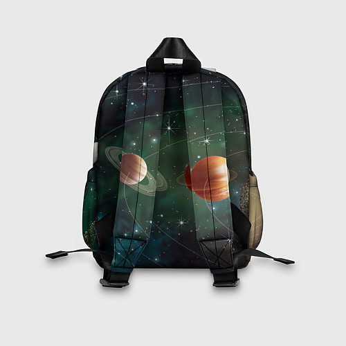 Детский рюкзак Планетная система / 3D-принт – фото 2